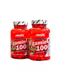 C vitamin + rose hips 200 kapsl ECONOMY
