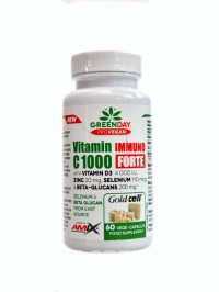 Provegan Vitamn C 1000mg Immuno forte 60 kapsl