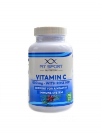 Vitamin C 1000mg with rose hips 120 vege tablet