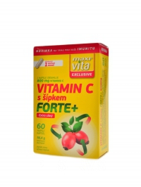 MaxiVita Exclusive Vitamin C 800 mg forte+ 60 kapsl