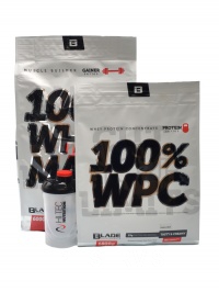 BS Blade gainer 6000 g + BS Blade whey protein WPC 1.8kg + ejkr hitec