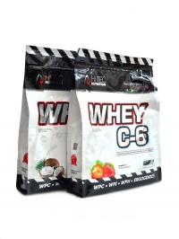 Whey C6 CFM 100% whey protein 2 x 2250 g