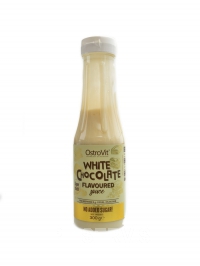 White chocolate flavoured sauce 350 g sirup bl okolda