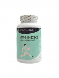 Vitamn D3K2 + Calcium chelate 120 kapsl