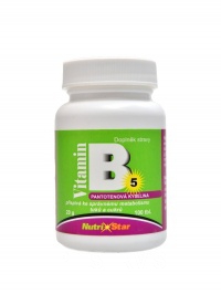 Pantothenov kyselina vitamin B5 100 tablet