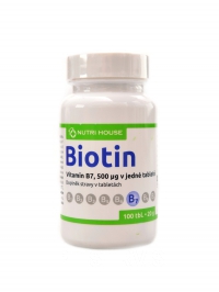 Vitamn B7 D-biotin 100 tablet