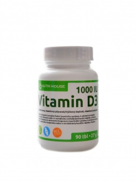 Vitamn D3 1000 IU 90 tablet