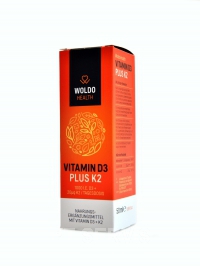 Vitamn D3 K2 kapky 1000 IU 50 ml