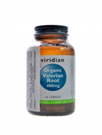 Valerian Root 400mg 60 kapsl Organic