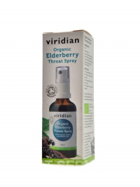 Elderberry Throat Spray 50ml Organic