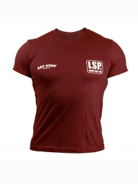 Triko T-shirt OATKING/LSP bordeaux erven