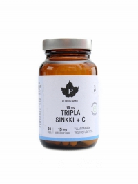 Triple Zinc 15mg + Vitamin C 60 kapsl